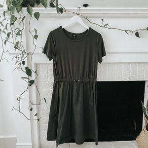 Dark Green Dress